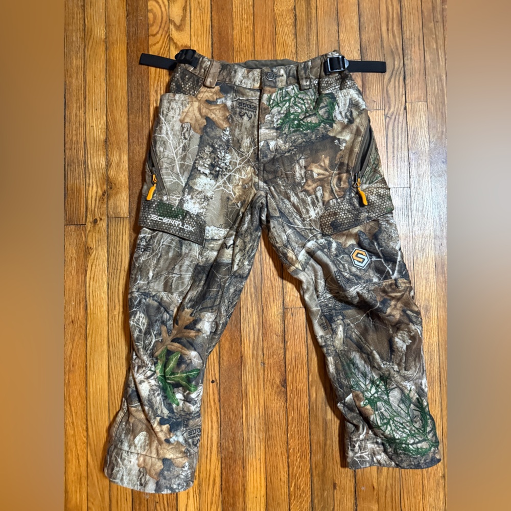 ScentLok Vector Carbon Alloy Mossy Oak Camouflage Size S -8 Insulated Pants